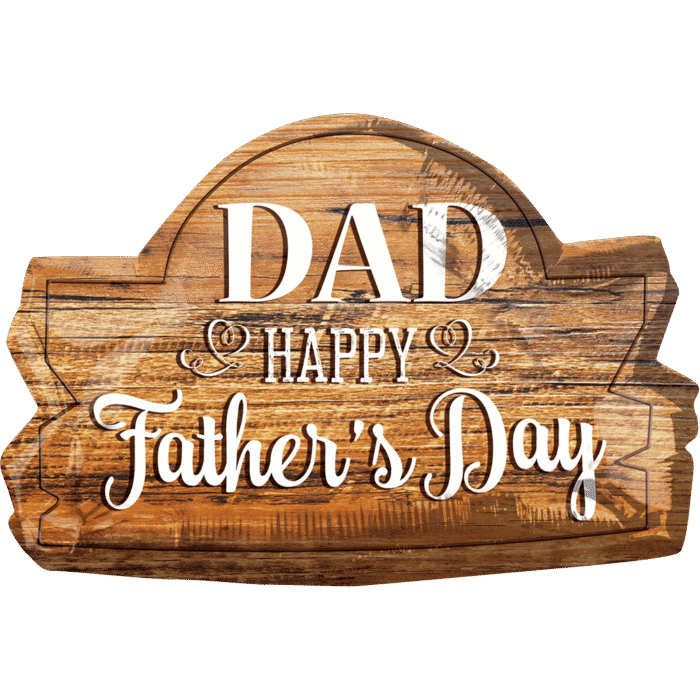 Dad happy