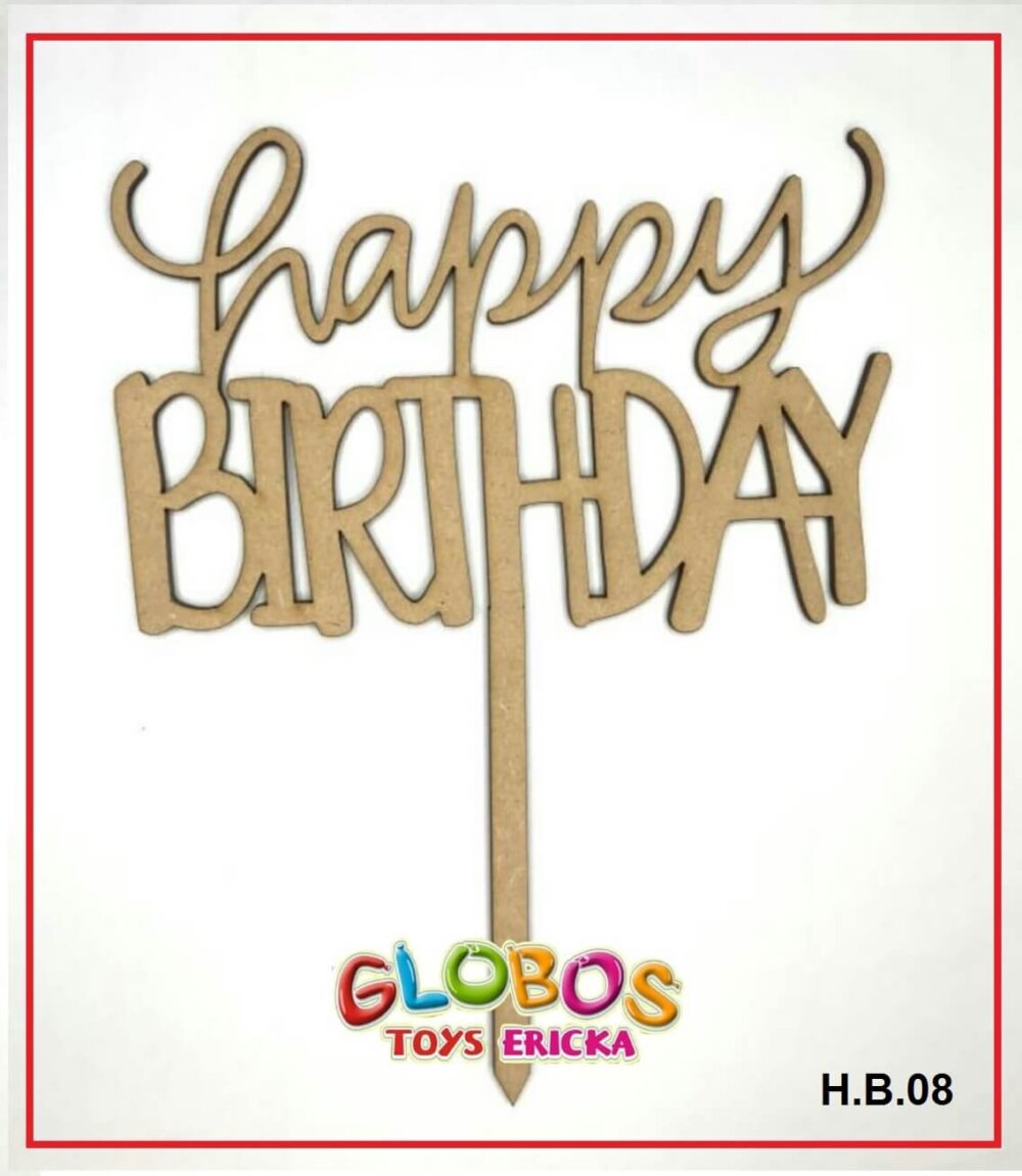 Cake Toppers Cumpleaños