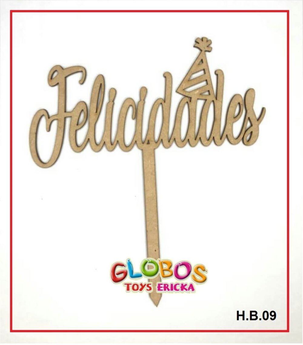 Cake Toppers Cumpleaños