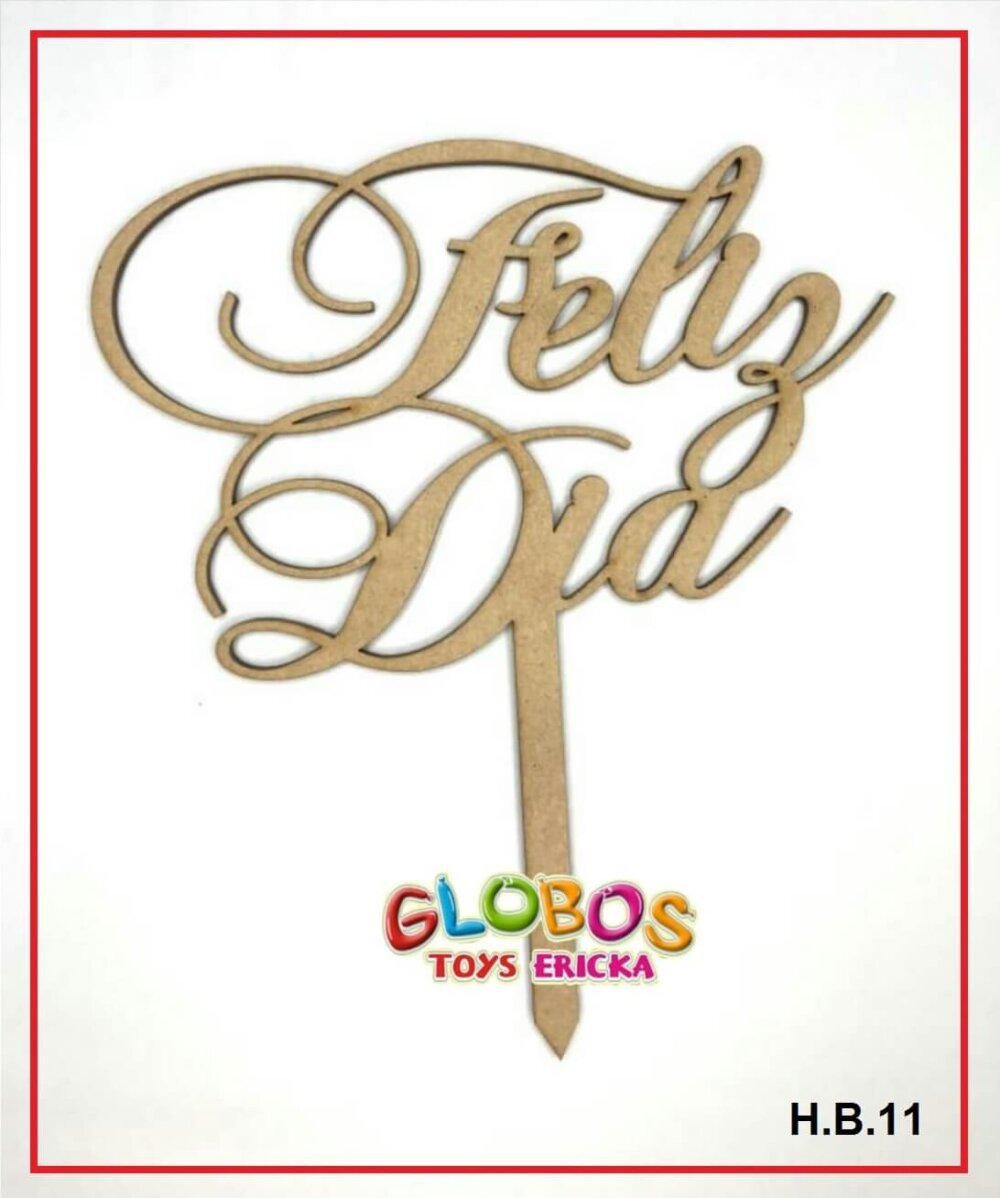 Cake Toppers Cumpleaños