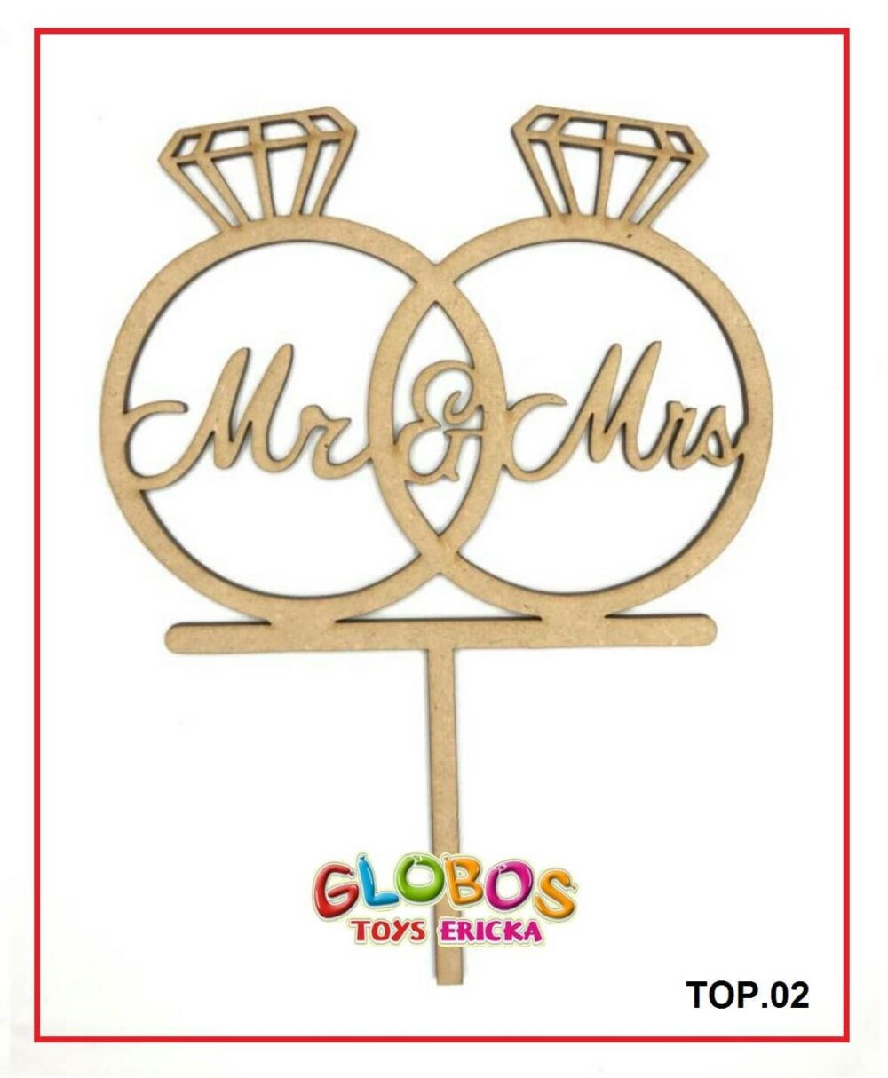 Cake Toppers Paq.2