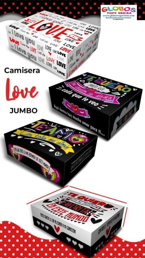 Camisera Love Jumbo