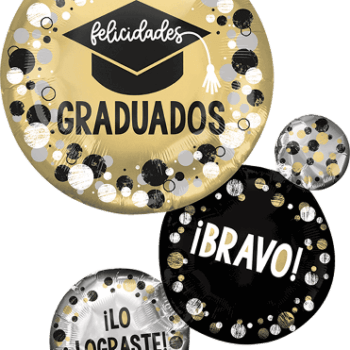 Globo Felicidades Graduados