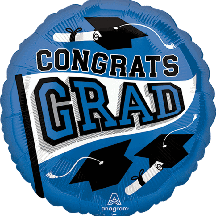 Globo Congrats Azul