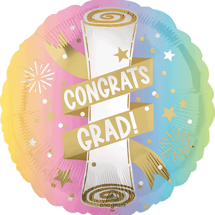 Globo Congrats Grad