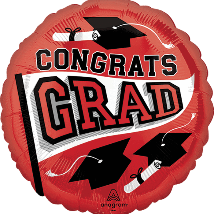 Globo Congrats Rojo