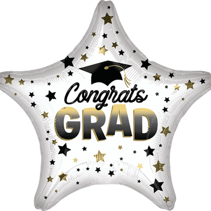 Globo Congrats Grad estrella
