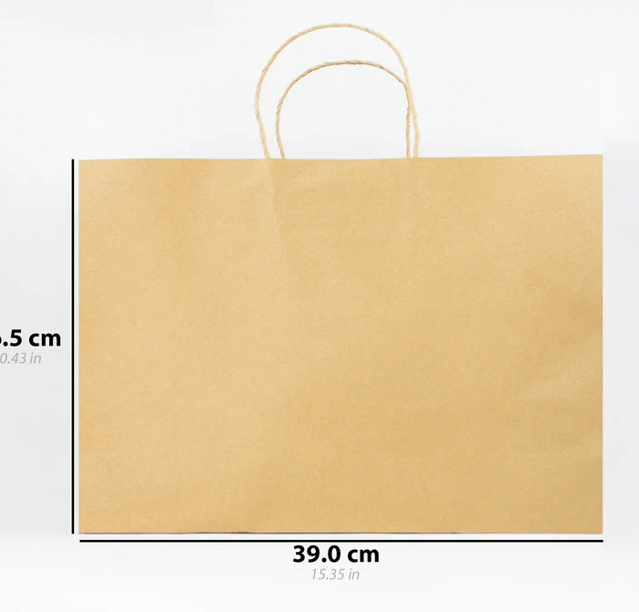 Bolsa Grande Boutique Kraft