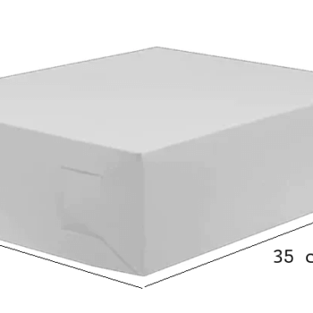 Caja Blanca 35x25+10