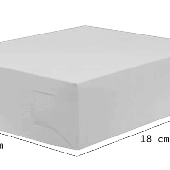 Caja blanca 18x13+5