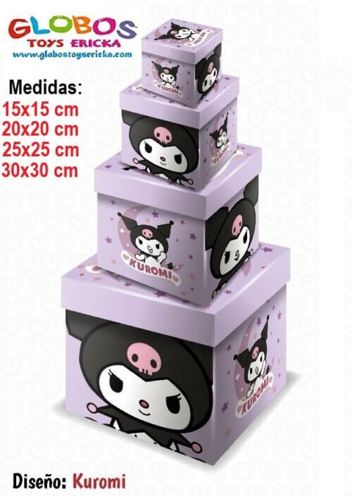 Cubo Kuromi Lila