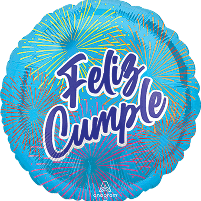 Globo FEliz cumple artificiales