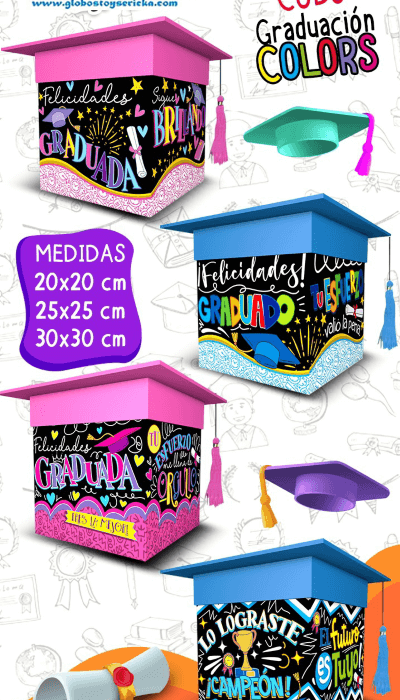 Cubo Birrete Colors