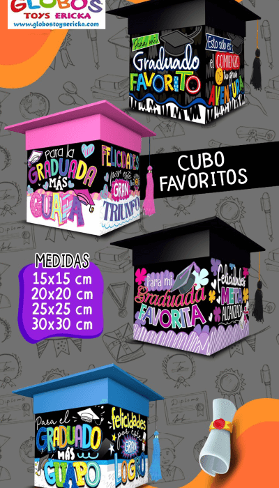 Cubo Birrete Favoritos