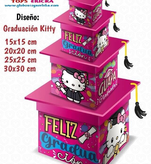 Cubo Birrete Kitty