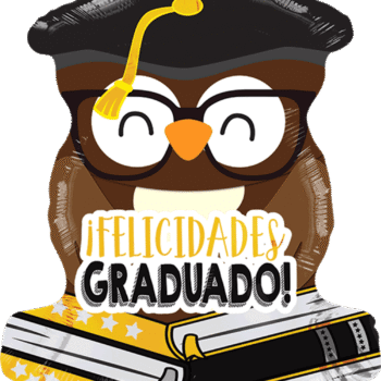 Globo Buho Graduacion