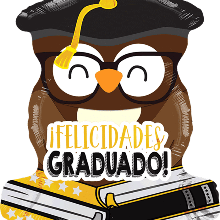 Globo Buho Graduacion