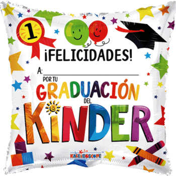 Globo Graduacion Kinder