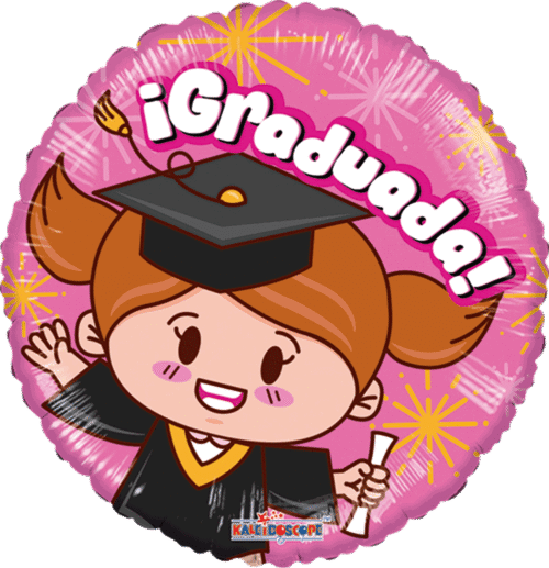 Globo Niña Graduada
