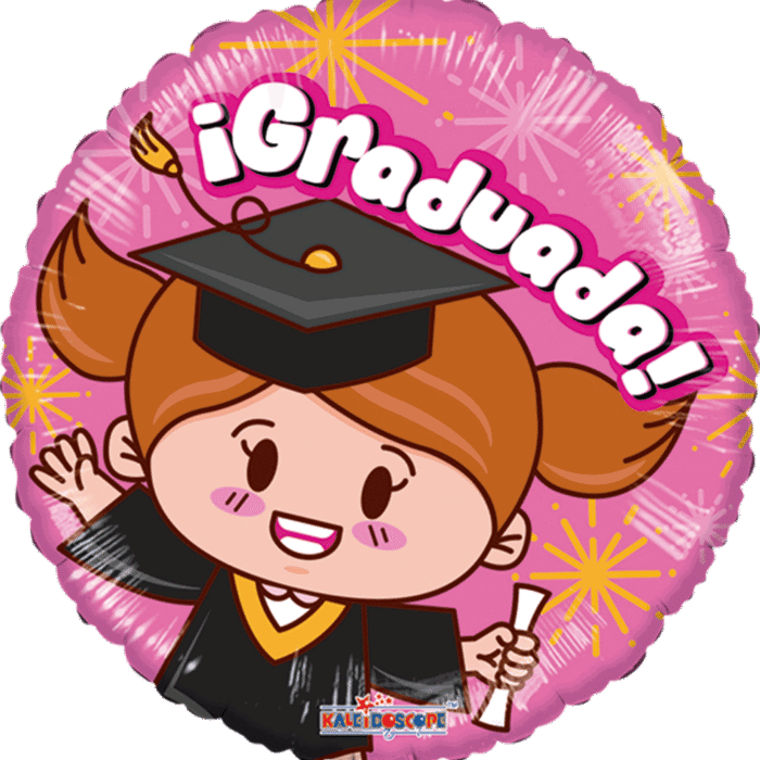 Globo Niña Graduada