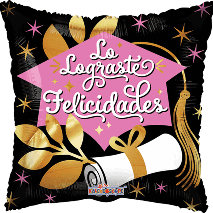 Globo Lo Lograste Felicidades Rosa
