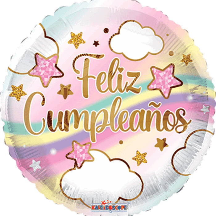 Globo Cumpleaños Nubes