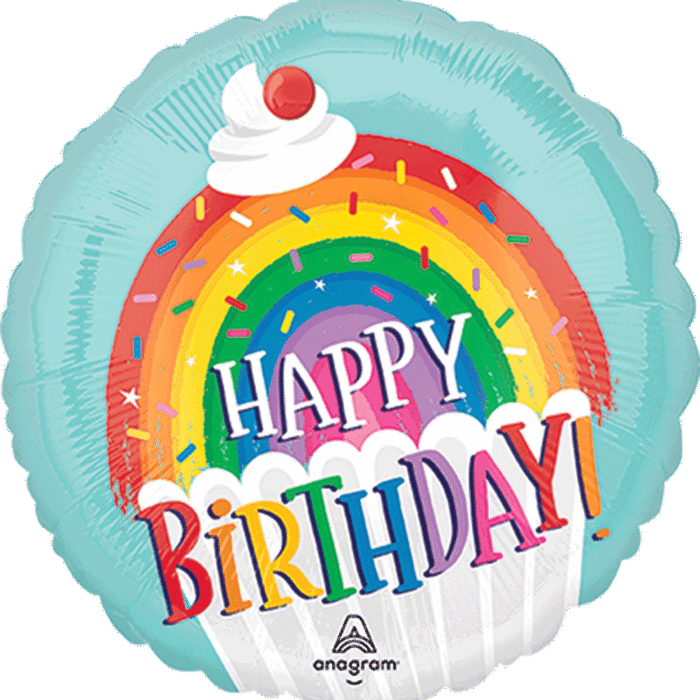 Globo Happy B Arcoiris