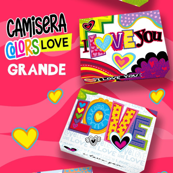 Camisera Colors Love