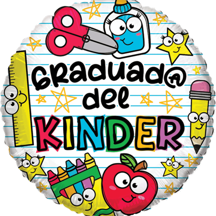 Globo 18 Grad. del kinder