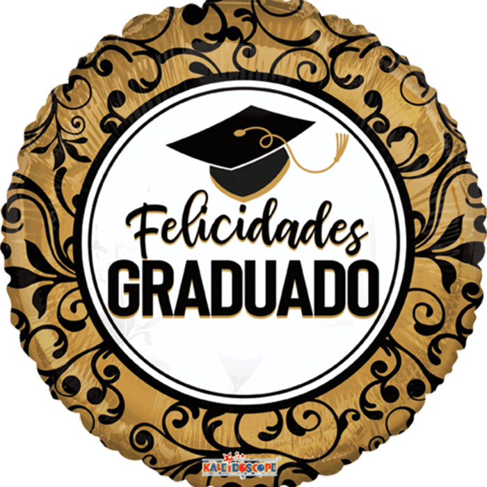 Globo 18 fel.graduados adornos