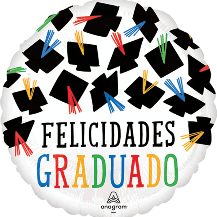 Globo Felicidades Graduado