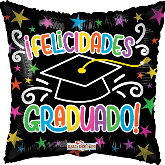 Globo Graduado negro